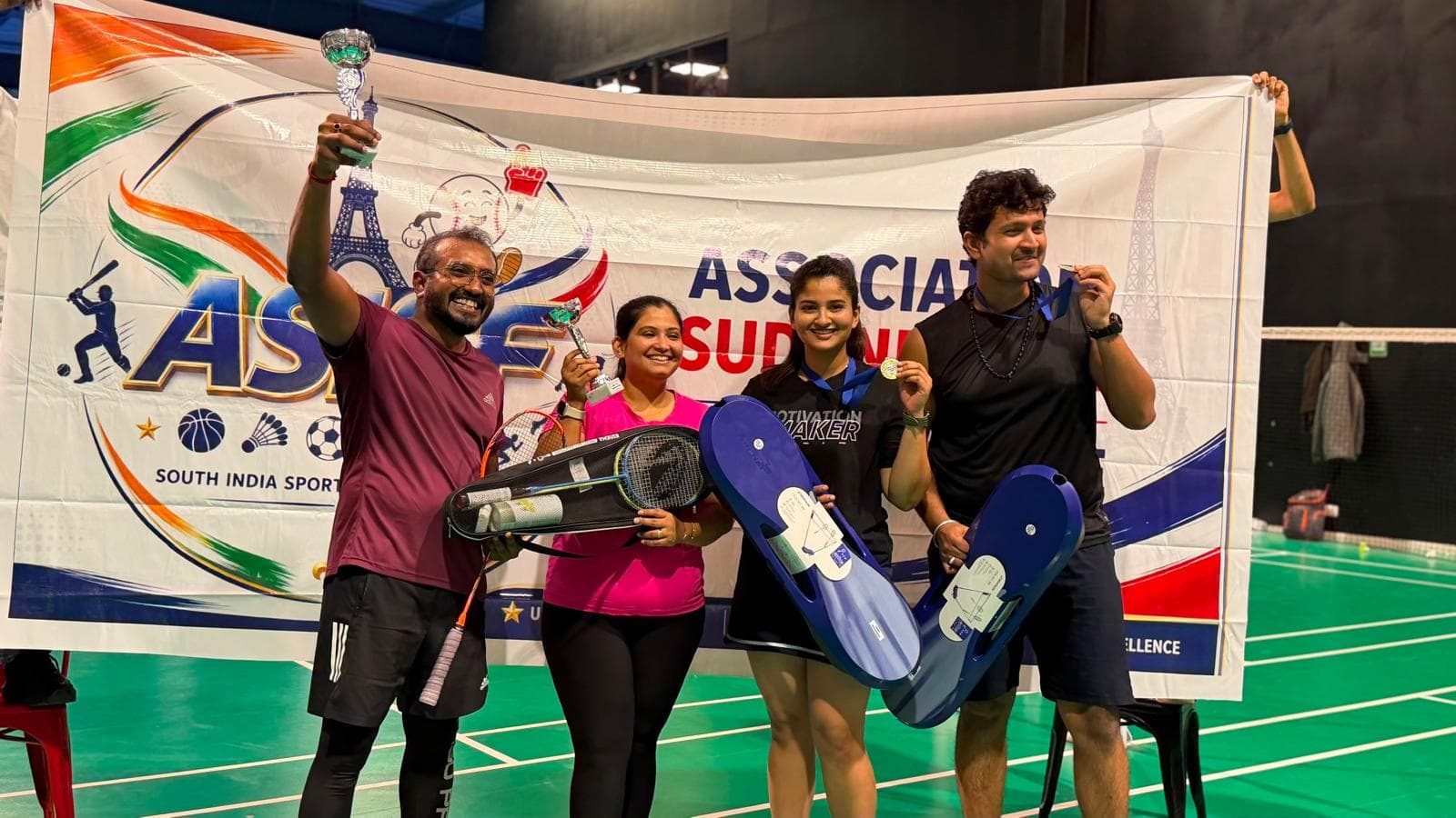 Mixed Doubles Badminton Tournament photo 4