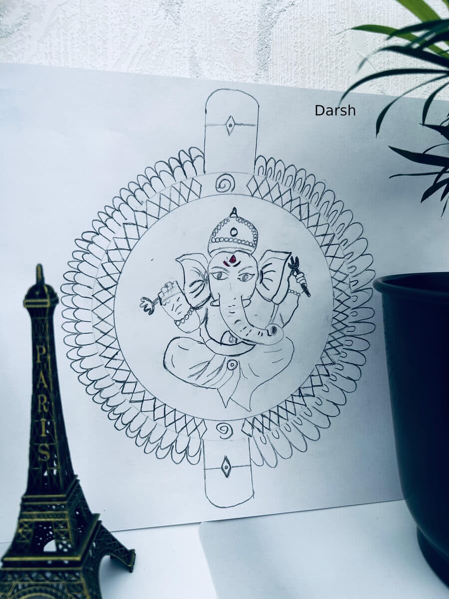 Darsh's artwork