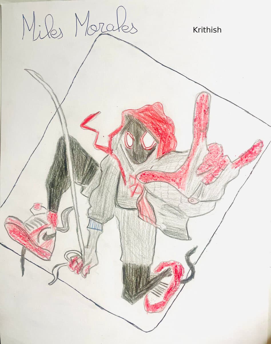 Krithish's artwork