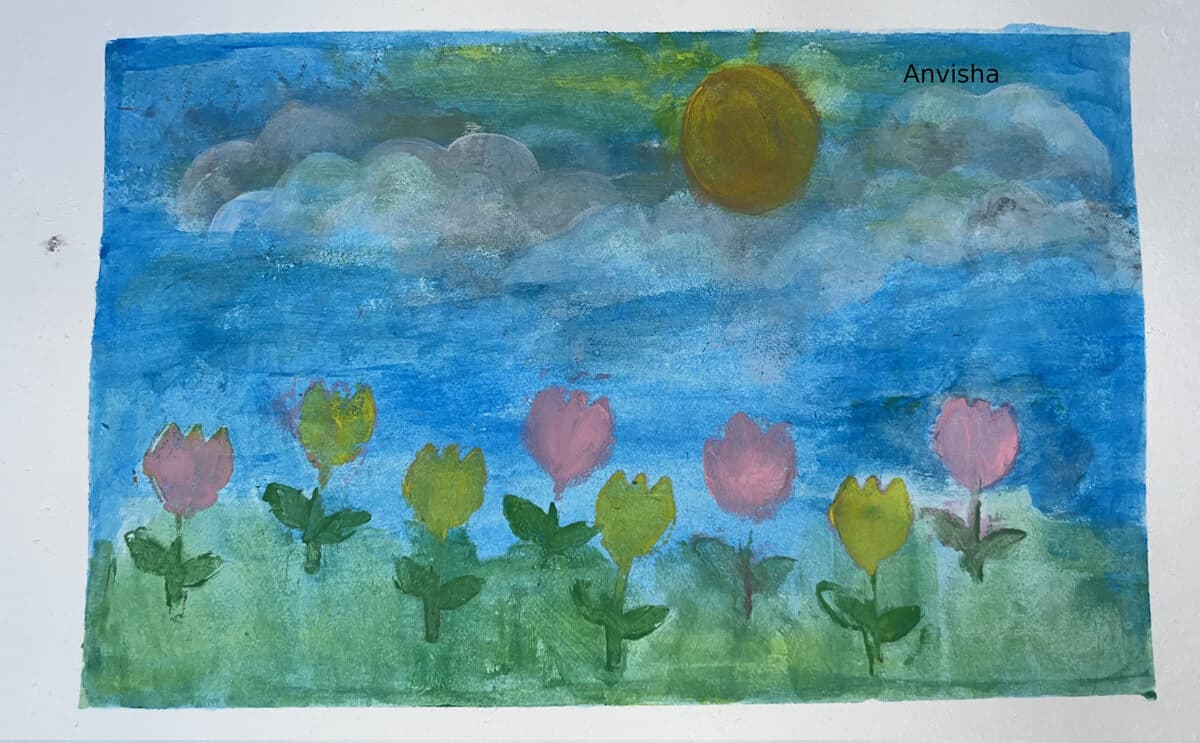 Anvisha's artwork