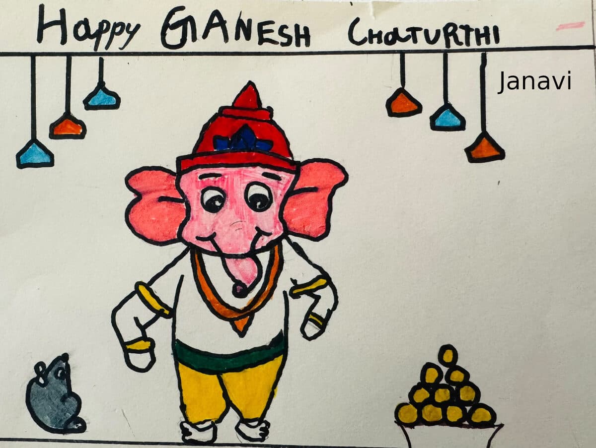 Janavi's artwork